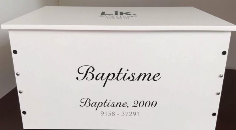personalizovana kutija za uspomene krštenje personalizovana kutija za uspomene krštenje